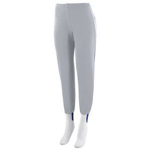 ASI Girls Low Rise Softball Pant - 829 - Silver Grey